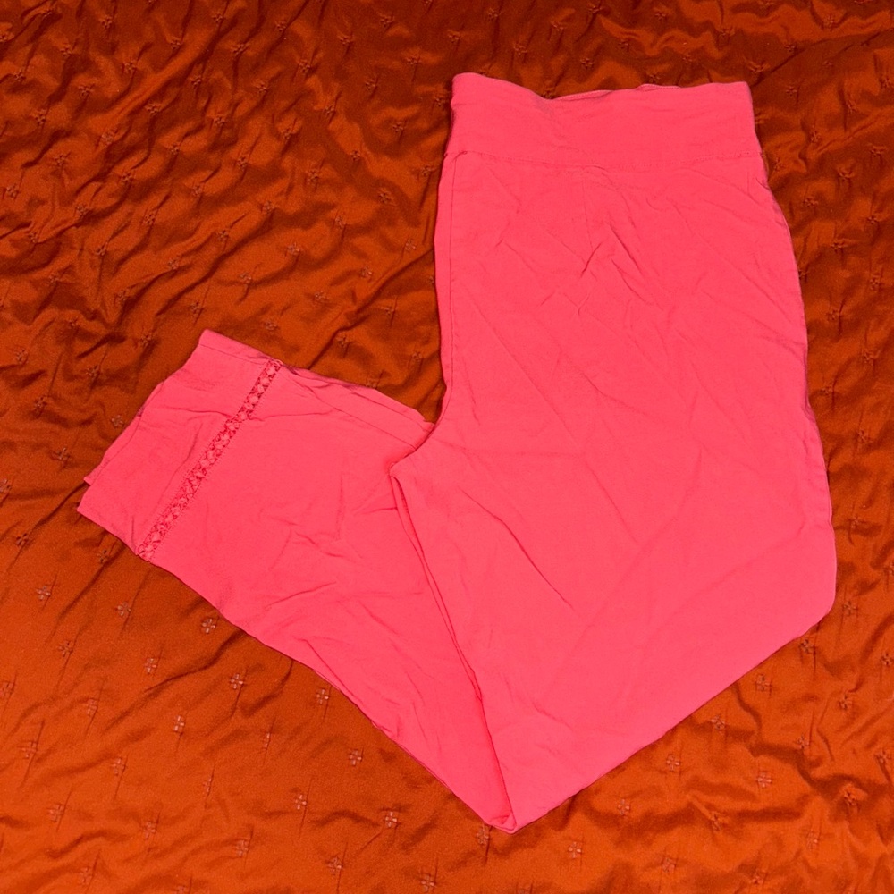 Plus size pink dress pants Sz 20W